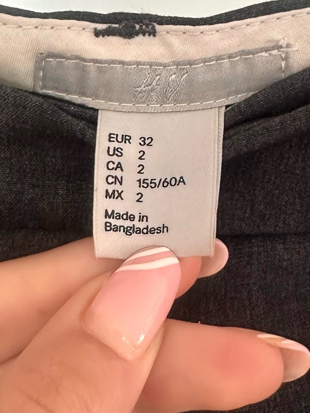 HM Grey dressy pants